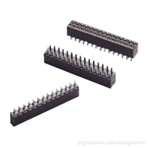 Female Header, 2.54mm Pitch Straight Single Row and Dual Row, Height of 7.1mm 2805